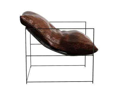Leather Sierra Chair 3D model