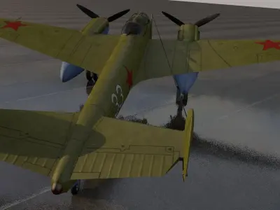 Yakovlev Yak-2 3D model