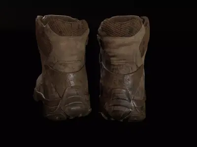 Military Boosts   -  Game ready model Low-poly 3D model