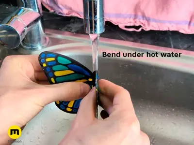 Butterfly Stained Glass Free 3D print model