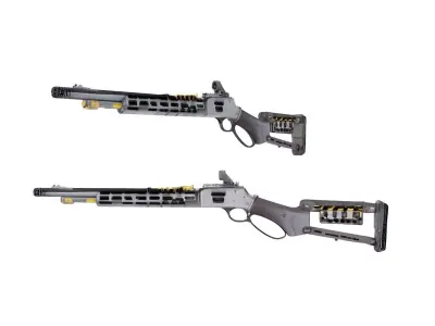 Henry Precision  rifle  3D model