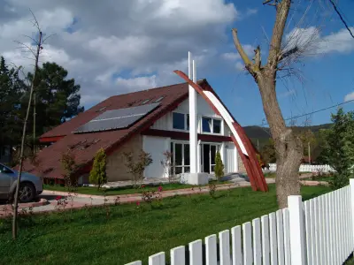 Timber Frame Office Building 3D model