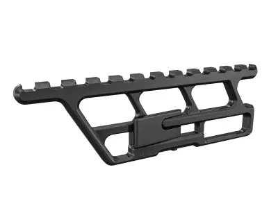 Gun Side Rail Pack Low-poly 3D model
