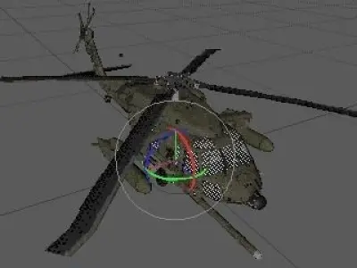 UH-60 Blackhawk US Army 3D model