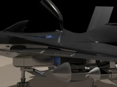 jet ship 4 Free 3D model