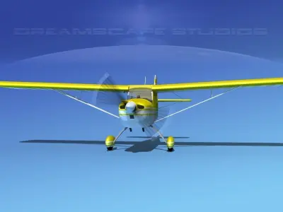 Bellanca Citabria 7KC V07 3D model