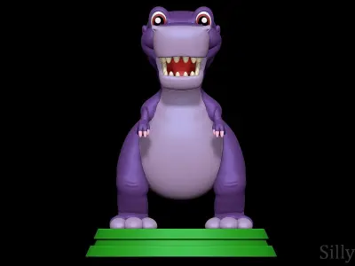Chomper - The Land Before Time 3D print model
