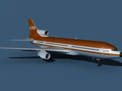 Lockheed L-1011-50 LTU 3D model
