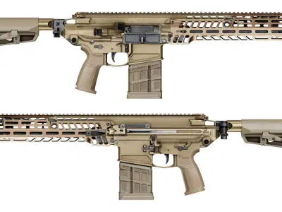 SIG SAUER XM7 MCX SPEAR Low-poly 3D model