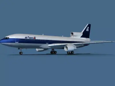 Lockheed L-1011-50 Air Transat 1 3D model