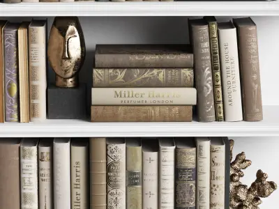 Classic Books 03 3D model