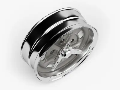 Kidney Bean Wheel 3D model