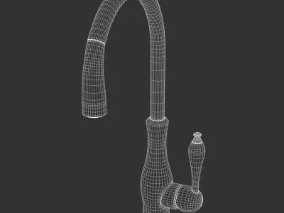  Modern Stainless Steel Kitchen Tap Model 