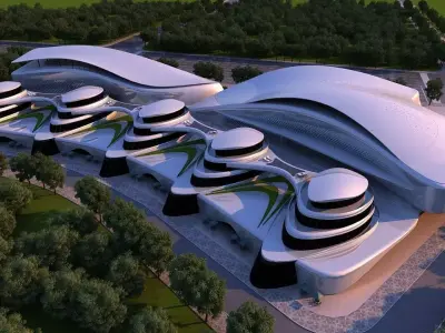 Commercial Complex 1 3D model