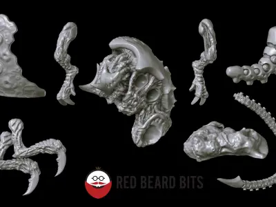 Xenoteras Psyker 3D print model