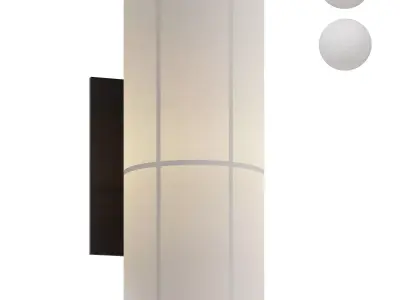 Hashira Wall Lamp By Audocph Free low-poly 3D model