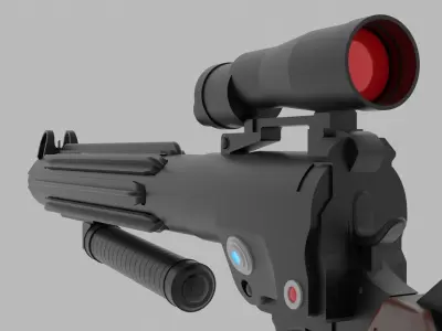 EE-2 Blaster Rifle 3D model