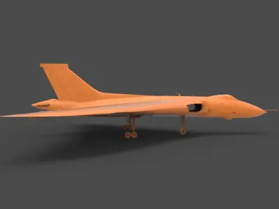 Avro Vulcan 3D print model