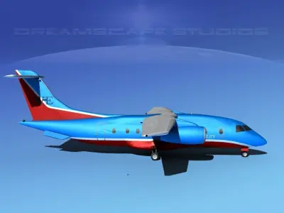 Dornier 328Jet Wellesley Express 3D model