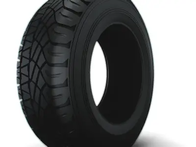 LATITUDE CROSS Tire 3D model