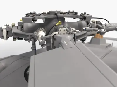 SH-60b Seahawk 3D model