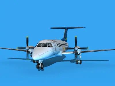 Embraer EMB120 Air Jet 3D model