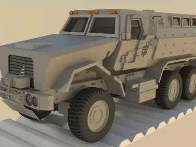 caiman mrap 3D model