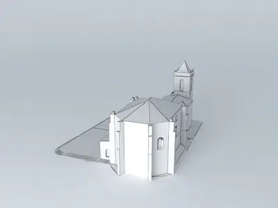 Parroquia Nuestra Señora de los Olmos, Torre de Juan Abad Free 3D model