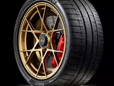 Pirelli R 305 35 ZR21 109Y 3D model