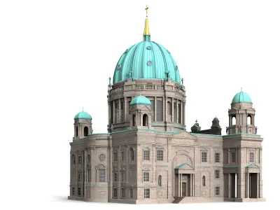Berlin Cathedral 3D model