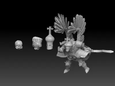 Tekno- Streltsy Sputnik Hussars 3D print model