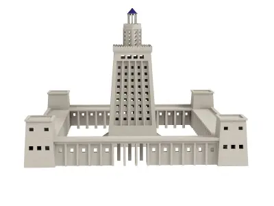 3D Lighthouse of Alexandria 3D model