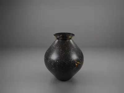Realistic 3d Vase Model Low-poly 3D model