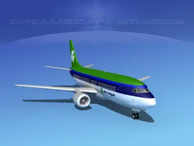 Boeing 737-300 Aer Lingus 3D model