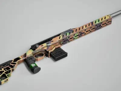 Stealth Hawk Used Low-poly 3D model