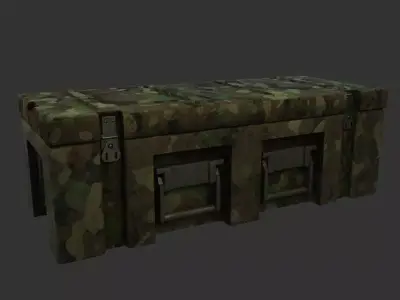 Military Chest 3D model