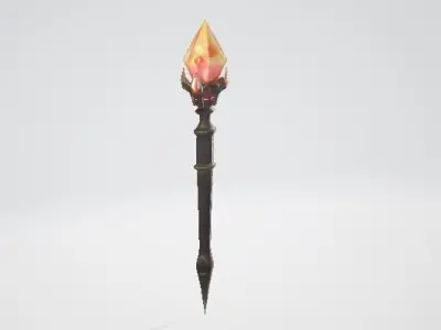 Pack of SciFi Fantasy Props Emblems Shields Potions High Poly Free 3D model