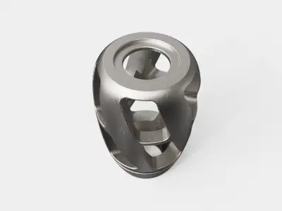 muzzle brake vgt 3D model