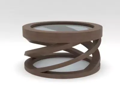 Small Coffee Table Free 3D Model Free 3D model