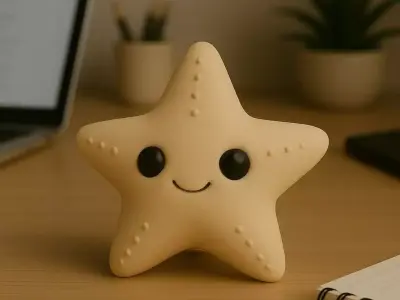 Starfish - Kawaii Animals Collection 3D print model