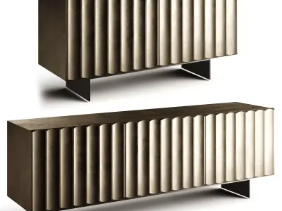 Bonaldo DORIAN PREMIUM Metal Sideboard Free 3D model