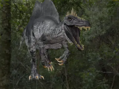 Spinosaurus from Monsters Resurrected  3D model