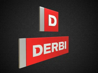 derbi logo 3D model