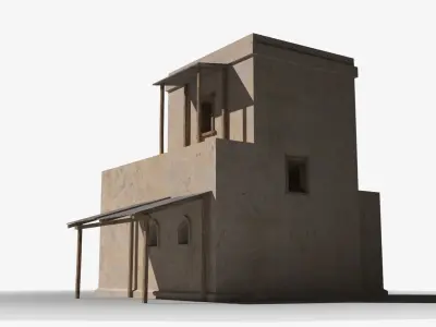 Arab x20 Low-poly 3D model