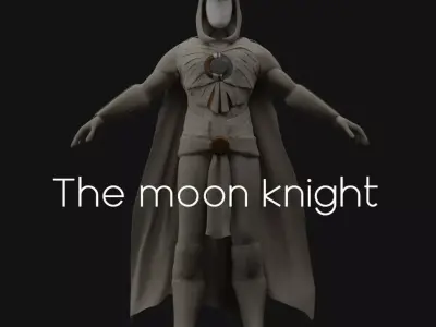 THE MOON KNIGHT 3D model