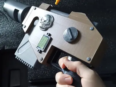 Heavy Laspistol Warhammer 40K 3D printable costume prop 3D print model