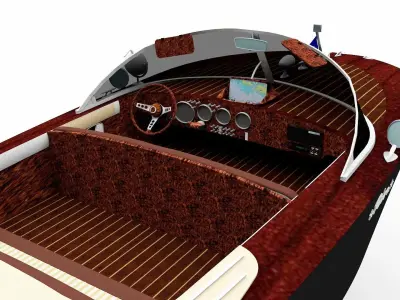 3D model Riva Boat 3D model