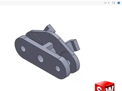 Mavic pro propeller support 3D model