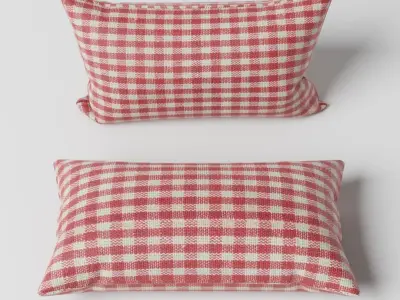 Rectangular Pillows Pack Free 3D model