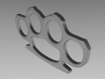 Knuckle duster 3D model